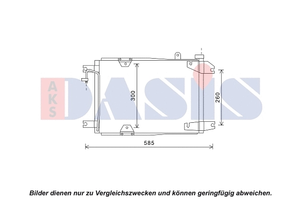 Condenser, air conditioning (322031N)