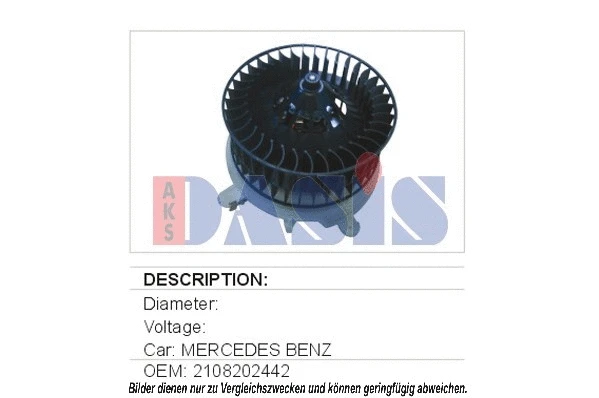Interior Blower (741250N)