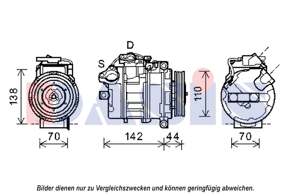 Compressor, air conditioning (852551N)