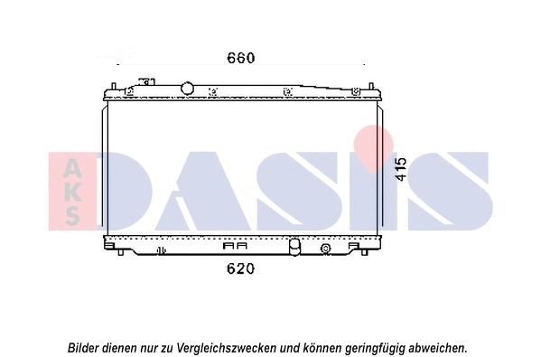 Radiator, engine cooling (100077N)