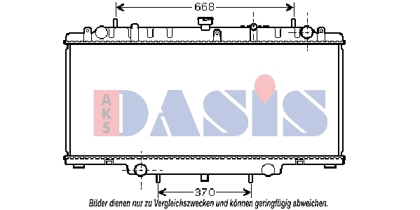 Radiator, engine cooling (070116N)