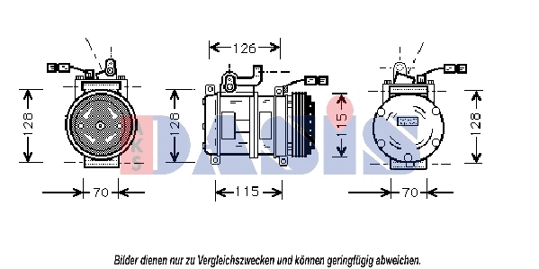 Compressor, air conditioning (851020N)