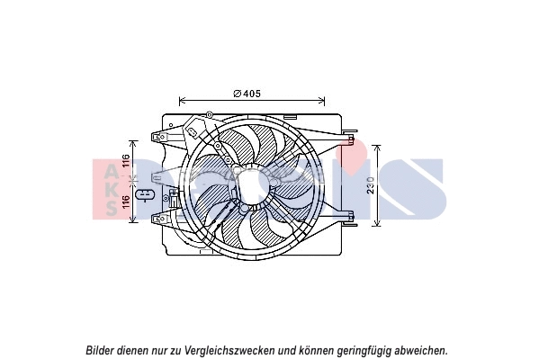 Fan, engine cooling (088103N)