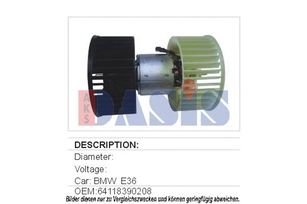 Interior Blower (870290N)