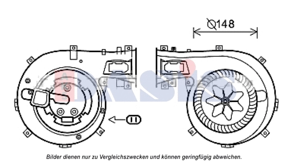 Interior Blower (740866N)