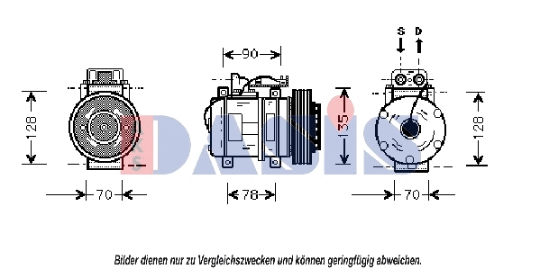 Compressor, air conditioning (850729N)