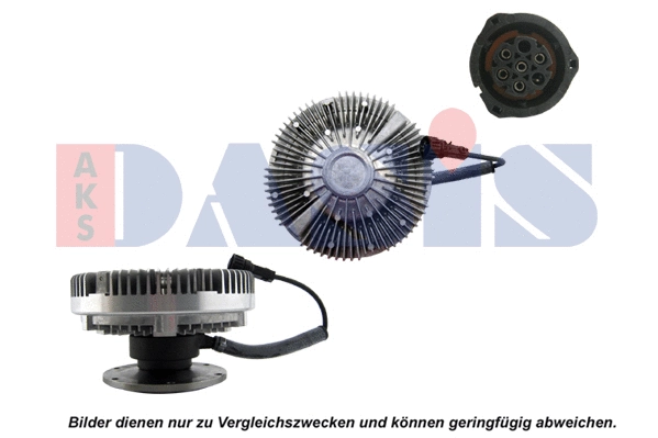 Clutch, radiator fan (138062N)