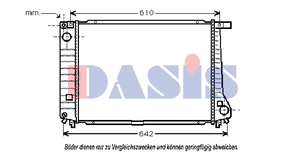 Radiator, engine cooling (050210N)