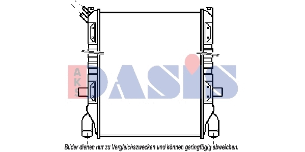 Radiator, engine cooling (270004N)