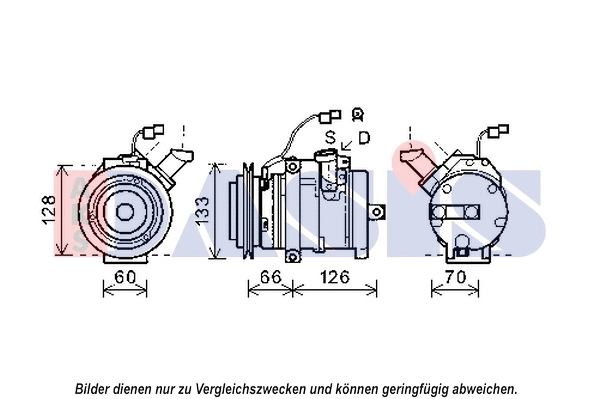 Compressor, air conditioning (852601N)