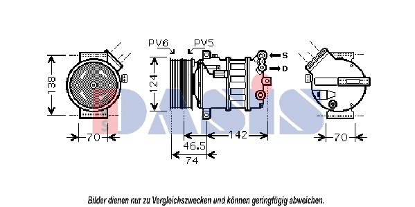 Compressor, air conditioning (851799N)
