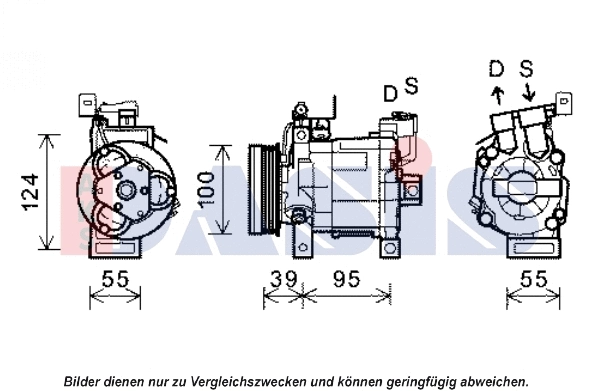 Compressor, air conditioning (851983N)