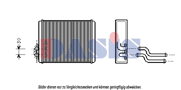 Heat Exchanger, interior heating (229060N)