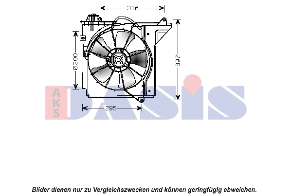Fan, engine cooling (218033N)