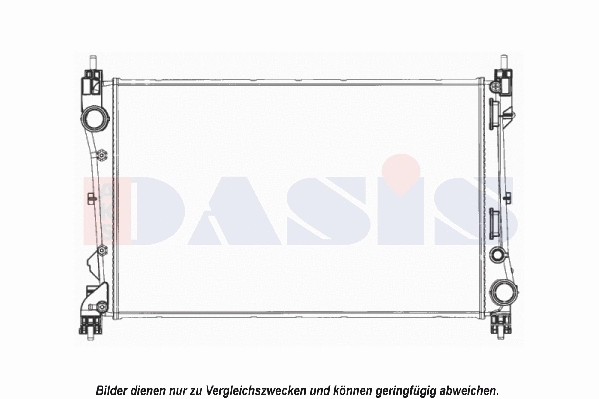 Radiator, engine cooling (080104N)