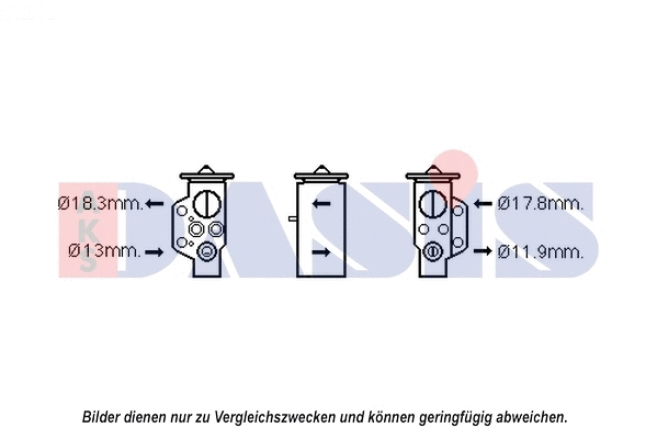 Expansion Valve, air conditioning (840216N)