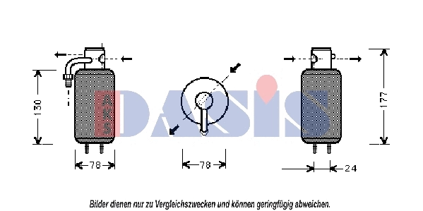 Dryer, air conditioning (800009N)