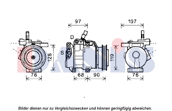 Compressor, air conditioning (851958N)