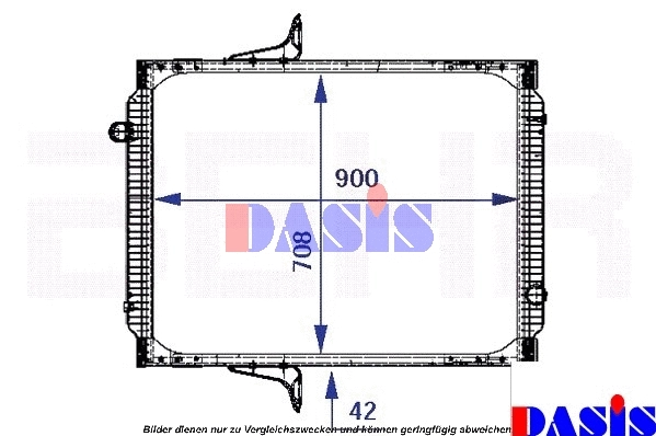 Radiator, engine cooling (390014N)