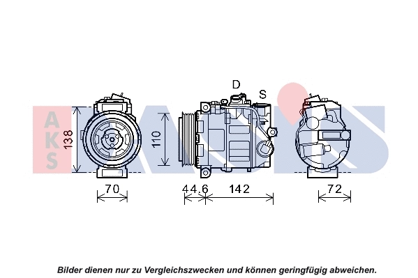 Compressor, air conditioning (852696N)