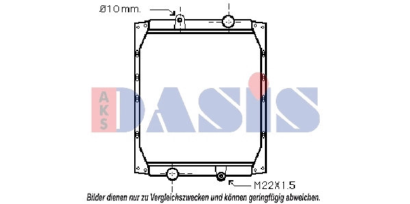 Radiator, engine cooling (390240N)
