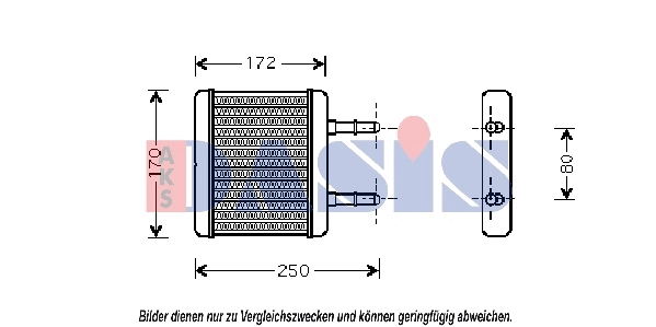 Heat Exchanger, interior heating (516008N)
