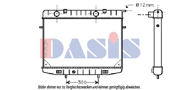 Radiator, engine cooling (150720N)