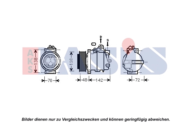 Compressor, air conditioning (852442N)