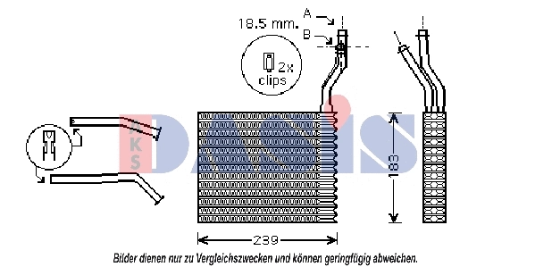 Heat Exchanger, interior heating (096007N)