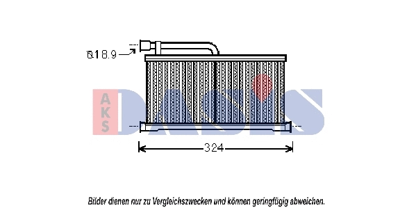 Heat Exchanger, interior heating (489008N)
