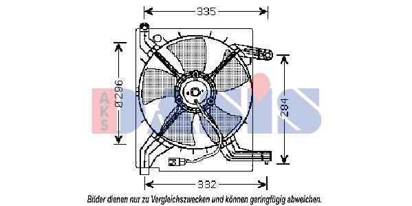 Fan, engine cooling (518014N)
