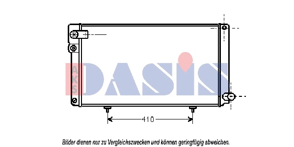 Radiator, engine cooling (161070N)