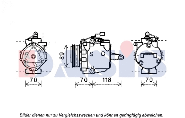 Compressor, air conditioning (851965N)