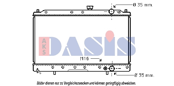 Radiator, engine cooling (140057N)