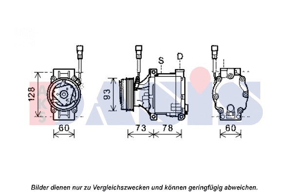 Compressor, air conditioning (851979N)