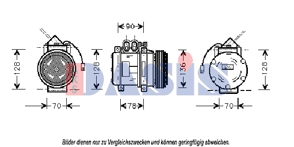 Compressor, air conditioning (851412N)