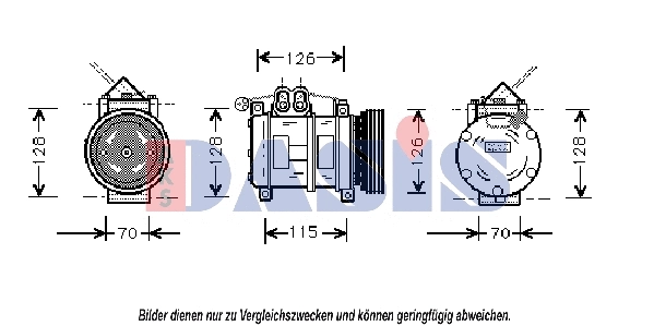 Compressor, air conditioning (851696N)