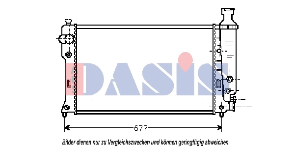 Radiator, engine cooling (160001N)