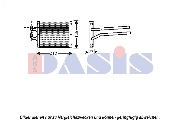 Heat Exchanger, interior heating (519005N)