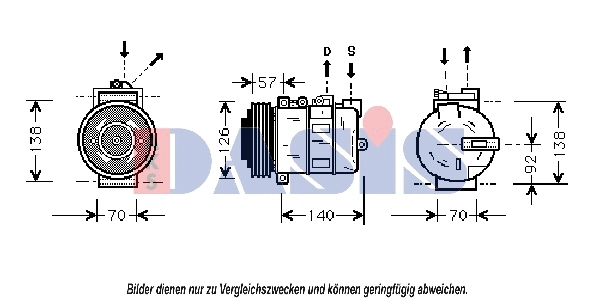 Compressor, air conditioning (850926N)