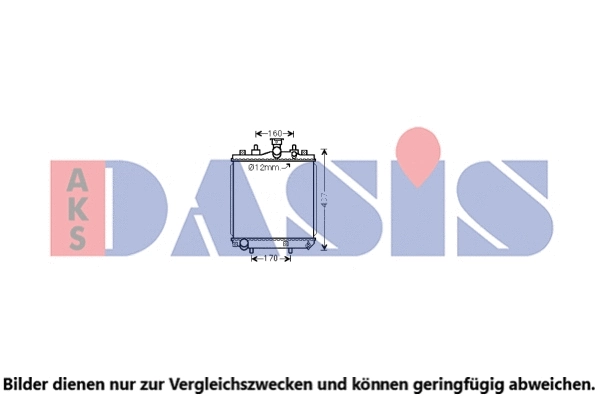 Radiator, engine cooling (360035N)