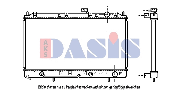Radiator, engine cooling (140049N)
