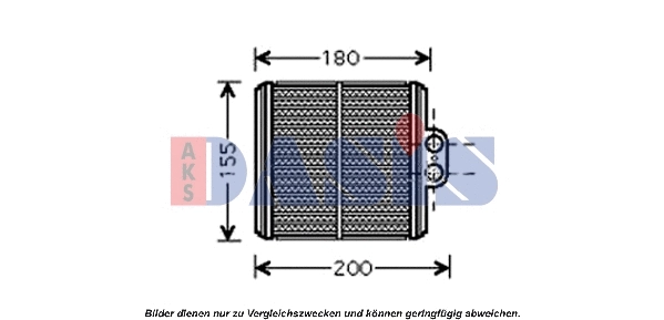 Heat Exchanger, interior heating (329000N)