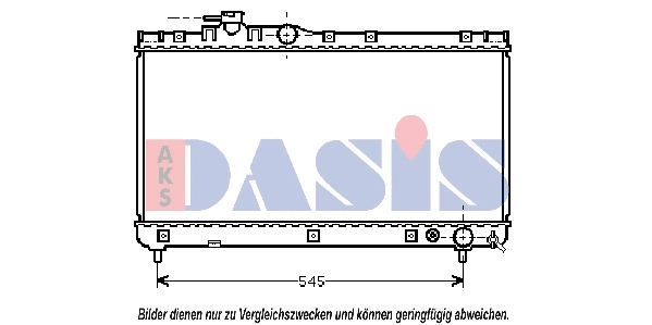 Radiator, engine cooling (211690N)