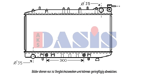 Radiator, engine cooling (070003N)