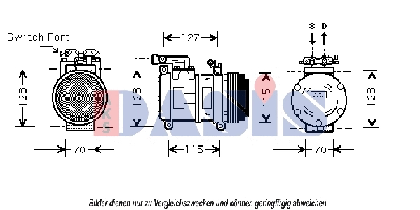 Compressor, air conditioning (850996N)