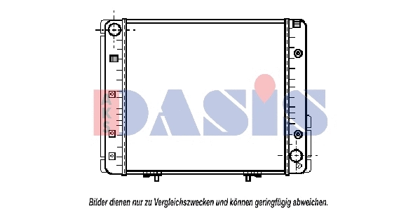 Radiator, engine cooling (120450N)
