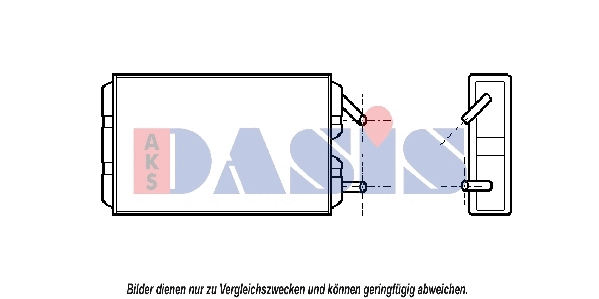 Heat Exchanger, interior heating (229080N)