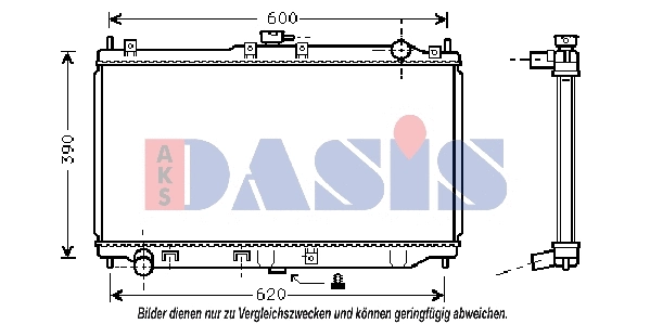 Radiator, engine cooling (111290N)