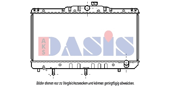 Radiator, engine cooling (210210N)